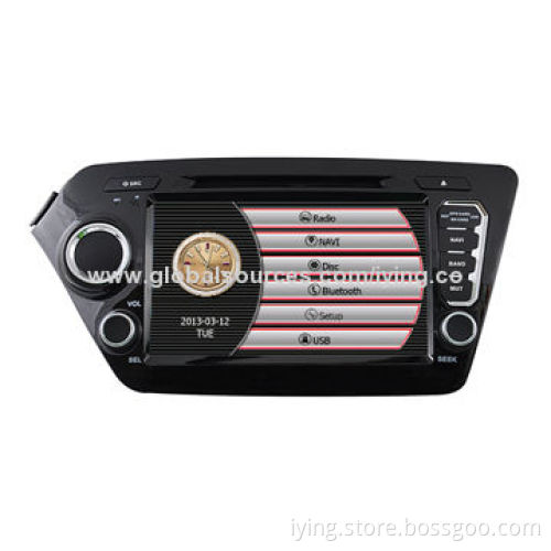 2014 Hottest wince 6.0 system car DVD GPS for KIA K2/Rio